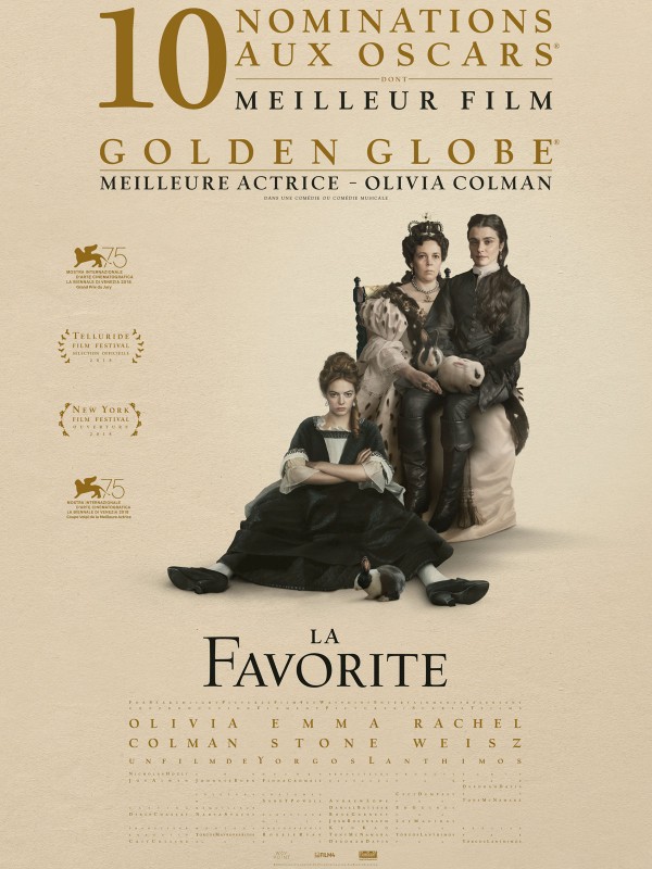 Affiche du film LA FAVORITE