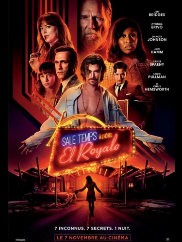 Affiche du film SALE TEMPS A L'HOTEL EL ROYALE -Titre original : BAD TIME AT THE EL ROYALE