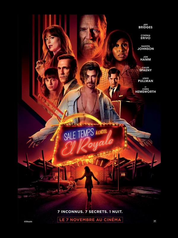 Affiche du film SALE TEMPS A L'HOTEL EL ROYALE -Titre original : BAD TIME AT THE EL ROYALE