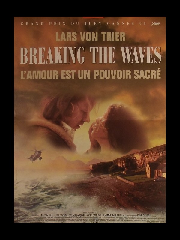 Affiche du film BREAKING THE WAVES