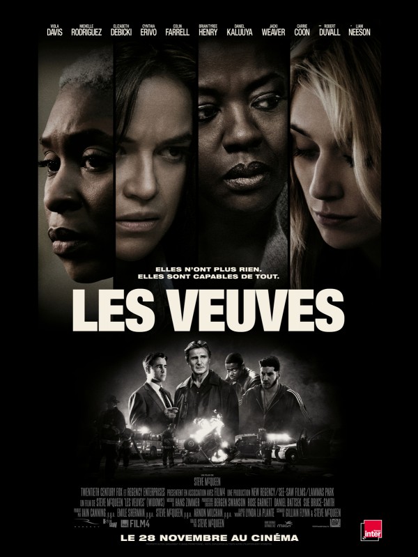 Affiche du film LES VEUVES - Titre original : WIDOWS