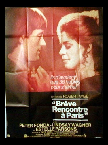 Affiche du film BREVES RENCONTRES A PARIS - Titre original : TWO PEOPLE