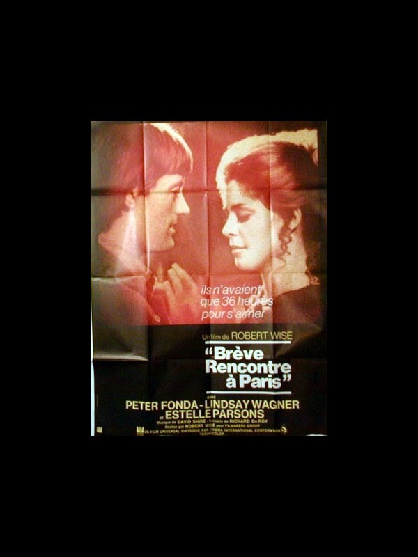 Affiche du film BREVES RENCONTRES A PARIS - Titre original : TWO PEOPLE