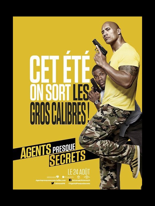 Affiche du film AGENTS PRESQUE SECRETS