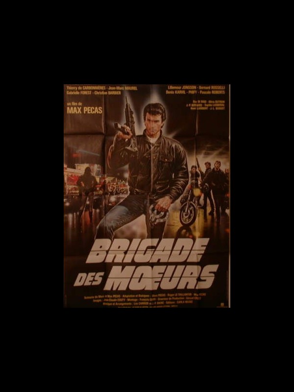 Affiche du film BRIGADE DES MŒURS