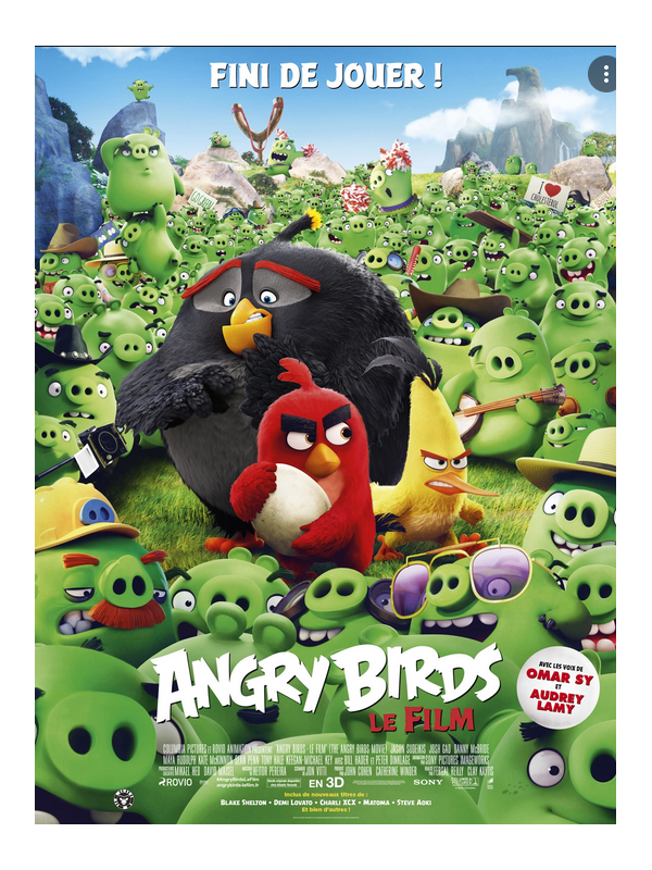 Affiche du film ANGRY BIRD