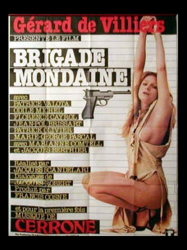 Affiche du film BRIGADE MONDAINES