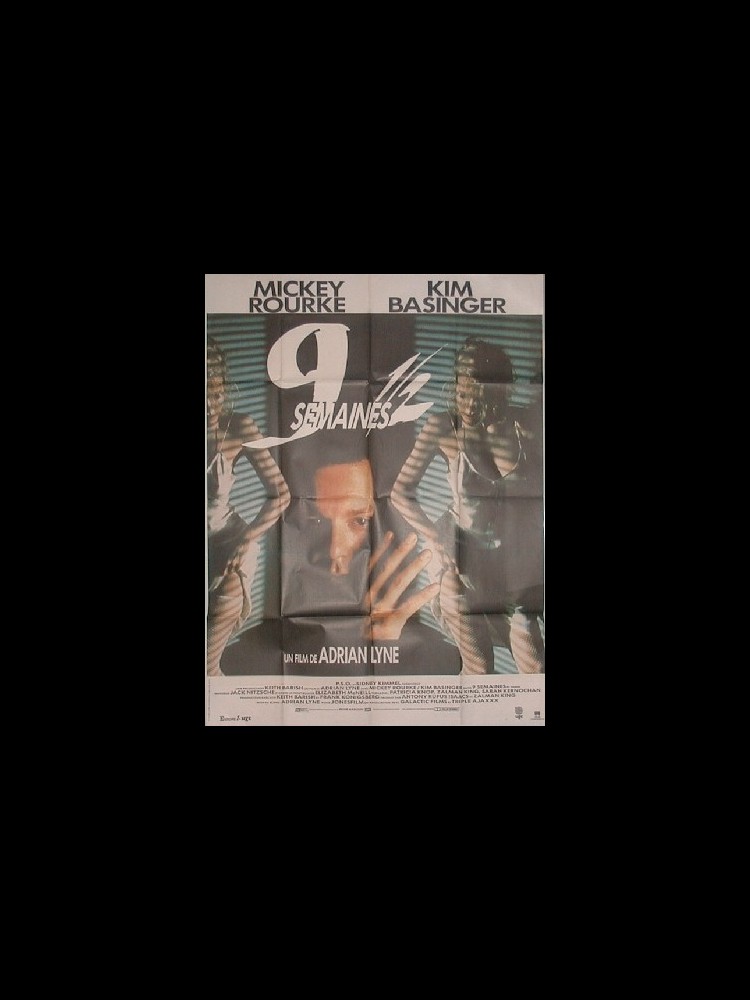 9 Mois Et Demi Film Streaming Affiche du film 9 SEMAINES ET DEMI - NINE 1/2 WEEKS - CINEMAFFICHE