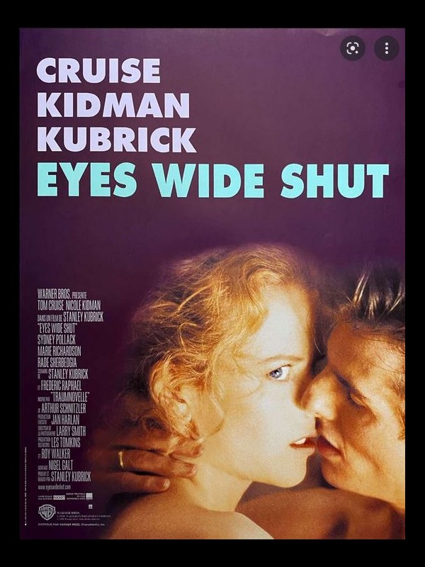 Affiche du film EYES WIDE SHUT (LES YEUX GRANDS FERMÉS)