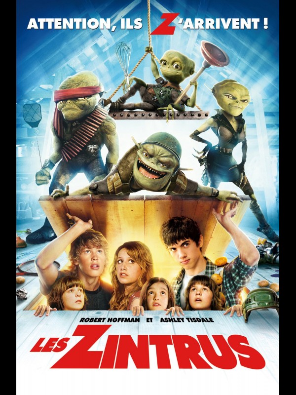 Affiche du film LES ZINTRUS - Titre original : ALIENS IN HE ATTIC