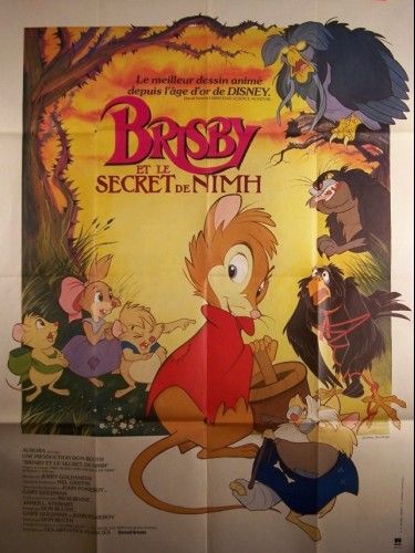 Affiche du film BRISBY ET LE SECRET DE NIMH - THE SECRET OF NIMH