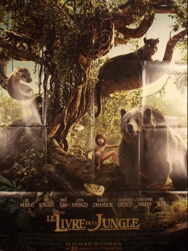 Affiche du film LE LIVRE DE LA JUNGLE