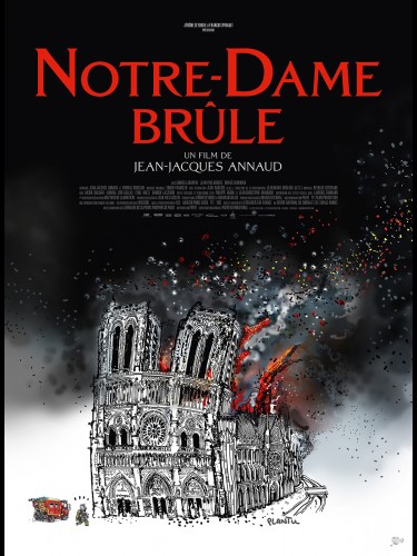Affiche du film NOTRE-DAME BRULE
