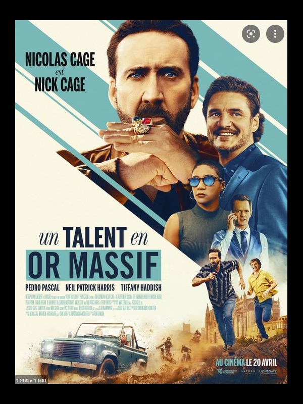 Affiche du film UN TALENT EN OR MASSIF