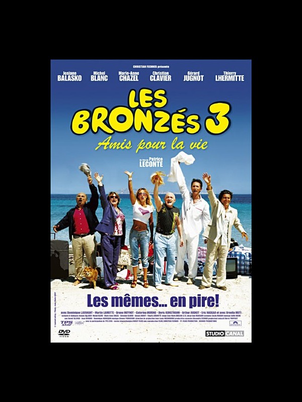 Affiche du film LES BRONZES 3 AMIS POUR LA VIE