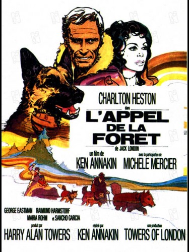 Affiche du film L'APPEL DE LA FORET - Titre original : THE CALL OF THE WILD