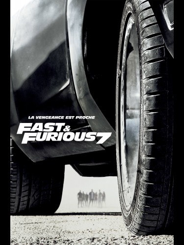 Affiche du film FAST AND FURIOUS 7 la vengeance est proche