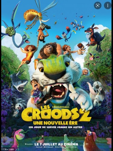 Affiche du film LES CROODS 2