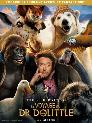 Affiche du film LE VOYAGE DU DOCTEUR DOLITTLE