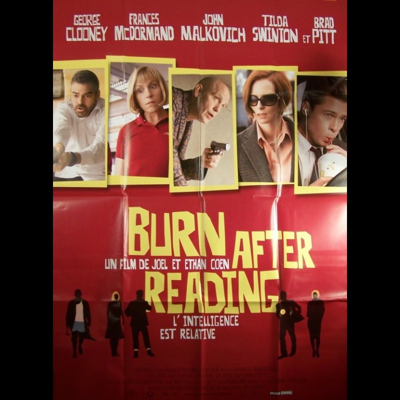 Affiche du film BURN AFTER READING CINEMAFFICHE