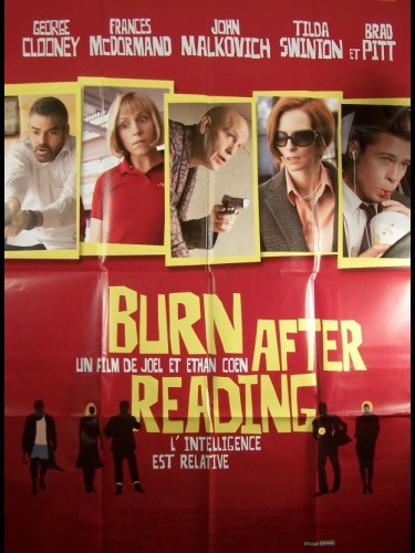 Affiche du film BURN AFTER READING
