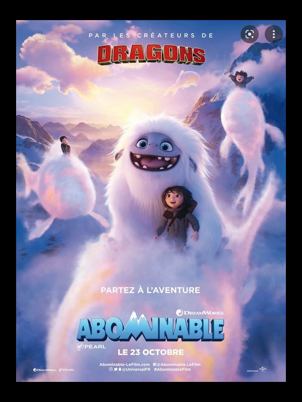 Affiche du film ABOMINABLE