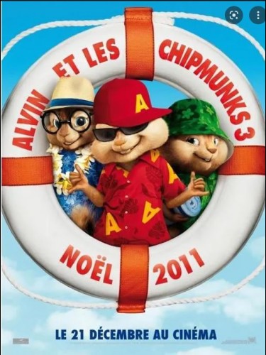 Affiche du film ALVIN ET LES CHIPMUNKS 3