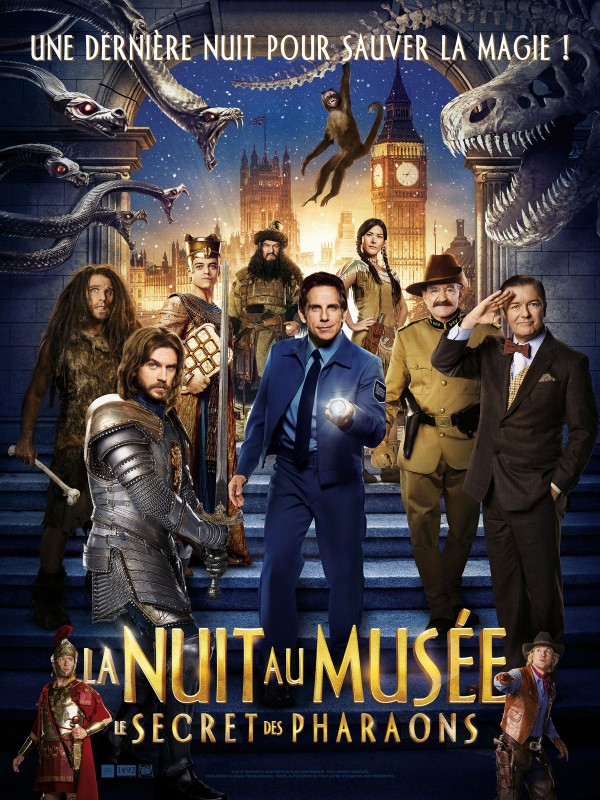 Affiche du film LA NUIT AU MUSEE : LE SECRET DES PHARAONS