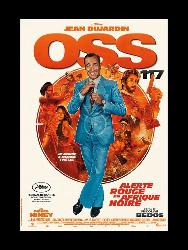 Affiche du film OSS 117 - ALERTE ROUGE EN AFRIQUE NOIRE