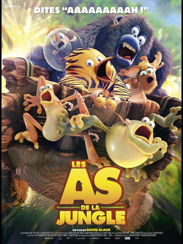 Affiche du film LES AS DE LA JUNGLE