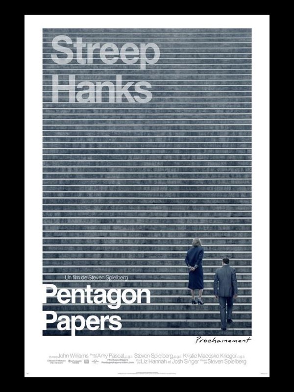 Affiche du film PENTAGON PAPERS