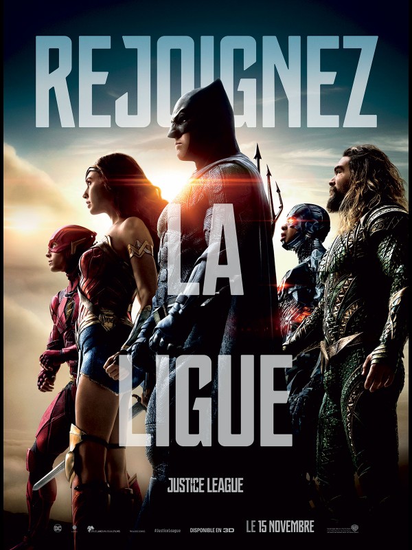 Affiche du film JUSTICE LEAGUE