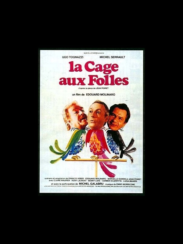 Affiche du film LA CAGE AUX FOLLES