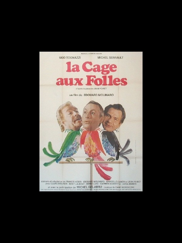 Affiche du film LA CAGE AUX FOLLES