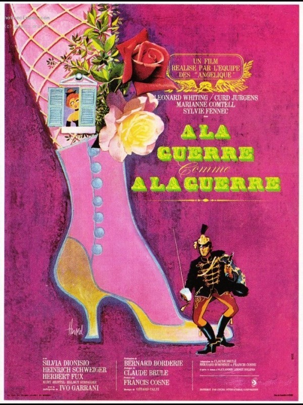 Affiche du film A LA GUERRE COMME A LA GUERRE