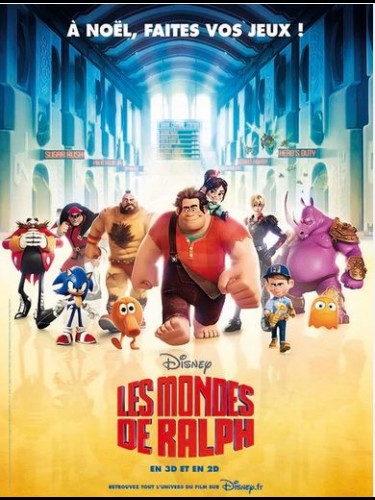 Affiche du film LES MONDES DE RALPH - Titre original : WRECK-IT-RALPH