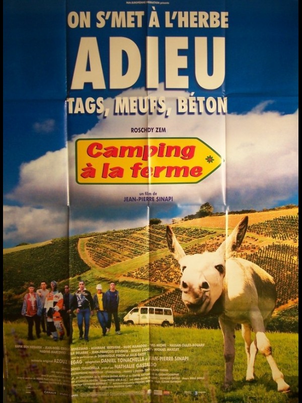 Affiche du film CAMPING A LA FERME