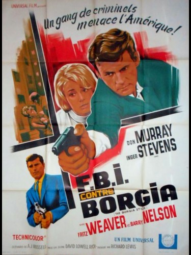 Affiche du film F.B.I CONTRE BORGIA