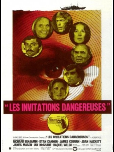 Affiche du film LES INVITATIONS DANGEREUSES -Titre original : LAST OF SHEILA