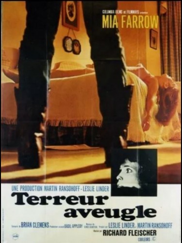Affiche du film TERREUR AVEUGLE - Titre original : BLIND TERROR