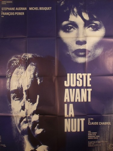 Affiche du film JUSTE AVANT LA NUIT