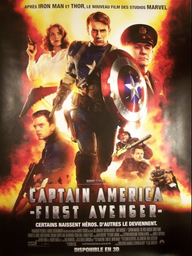 Affiche du film CAPTAIN AMERICA (FIRST AVENGER)