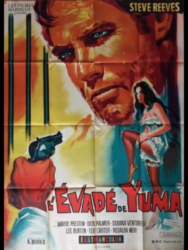 Affiche du film L'EVADE DE YUMA - Titre original : VIVO PER LA TUA MORTE