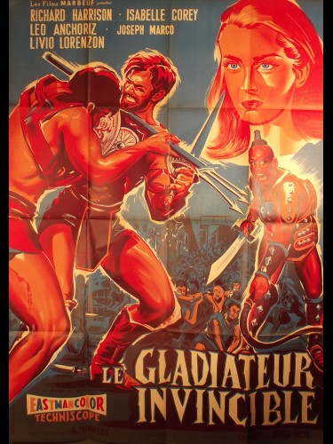 Affiche du film LE GLADIATEUR INVINCIBLE