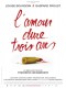 L'AMOUR DURE 3 ANS