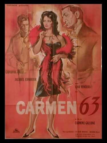 Affiche du film CARMEN 63 - CARMEN DI TRASTEVERE