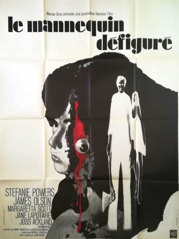 Affiche du film LE MANNEQUIN DEFIGURE - CRESCENDO