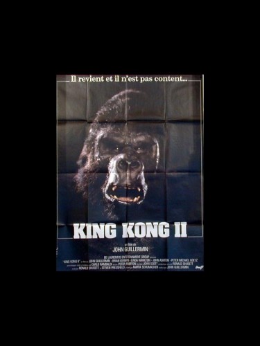 Affiche du film KING KONG 2 - KING KONG LIVES