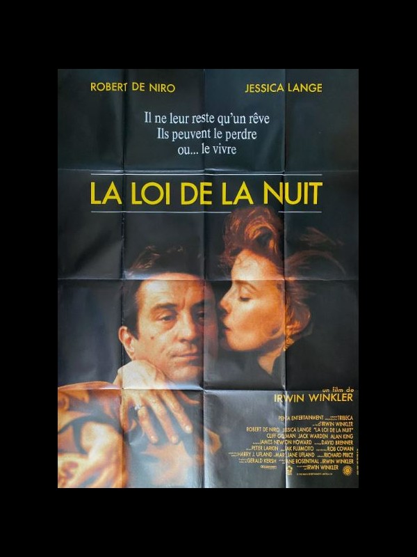 Affiche du film LA LOI DE LA NUIT - Titre original : NIGHT AND THE CITY