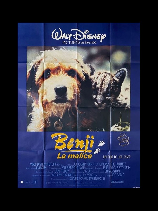 Affiche du film BENJI LA MALICE